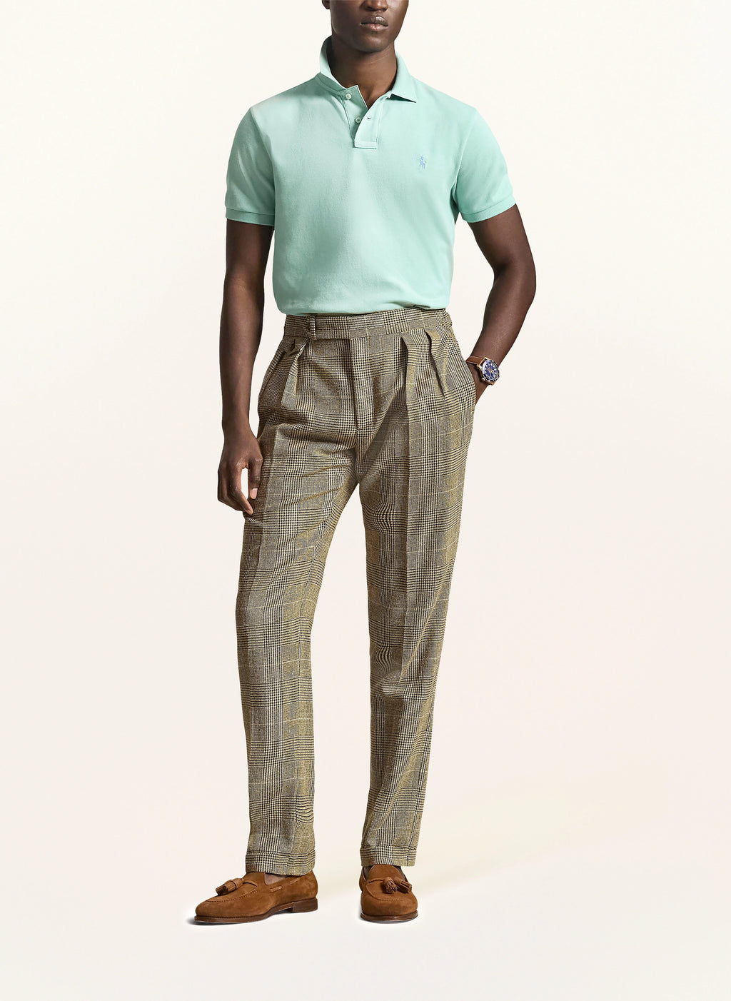 Polo Ralph Lauren Piqué poloshirt Custom Slim Fit