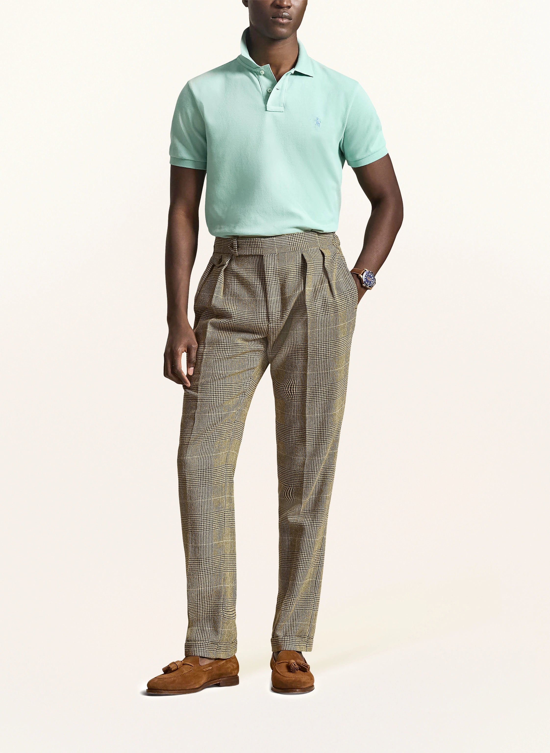 Polo Ralph Lauren Piqué poloshirt Custom Slim Fit
