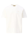 Woolrich T-Shirt small logo gebroken wit/beige