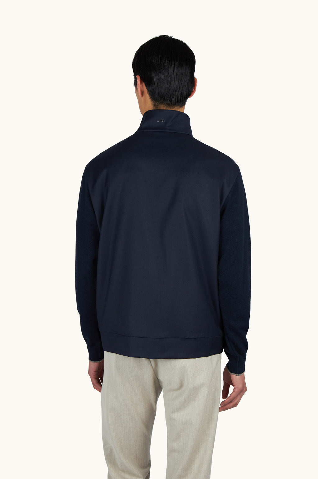 Paul & Shark Hybrid Blouson in wool and silk