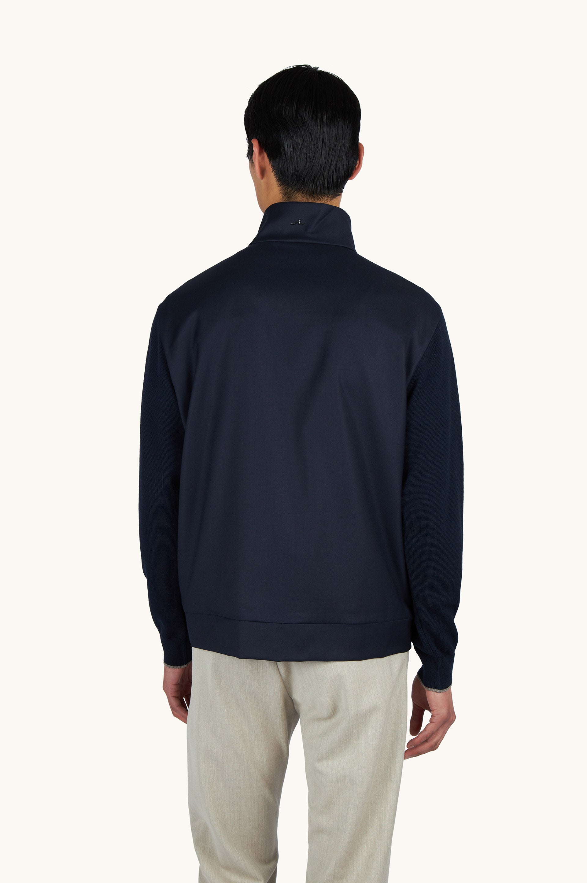 Paul & Shark Hybrid Blouson in wool and silk