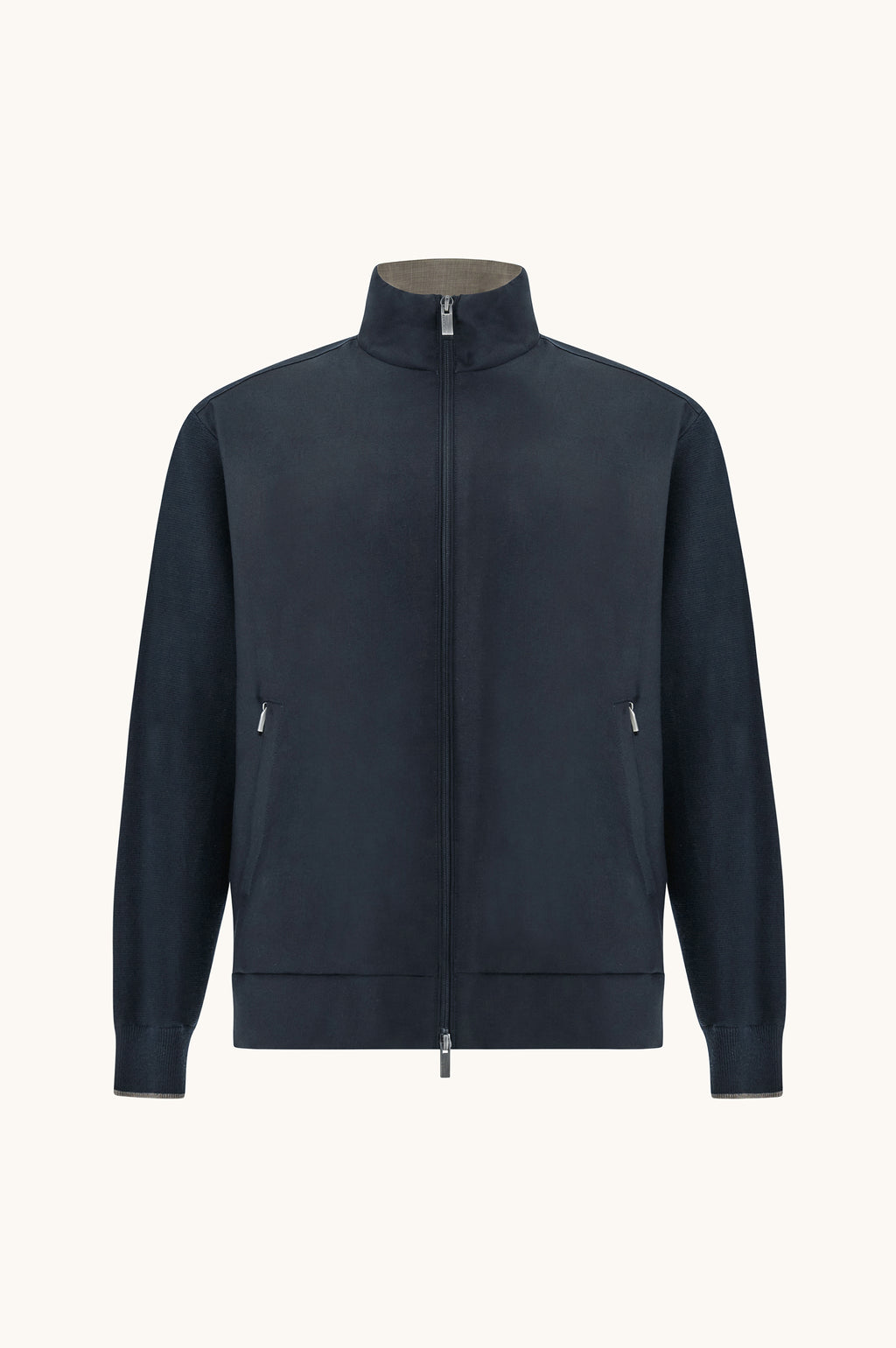 Paul & Shark Hybrid Blouson in wool and silk