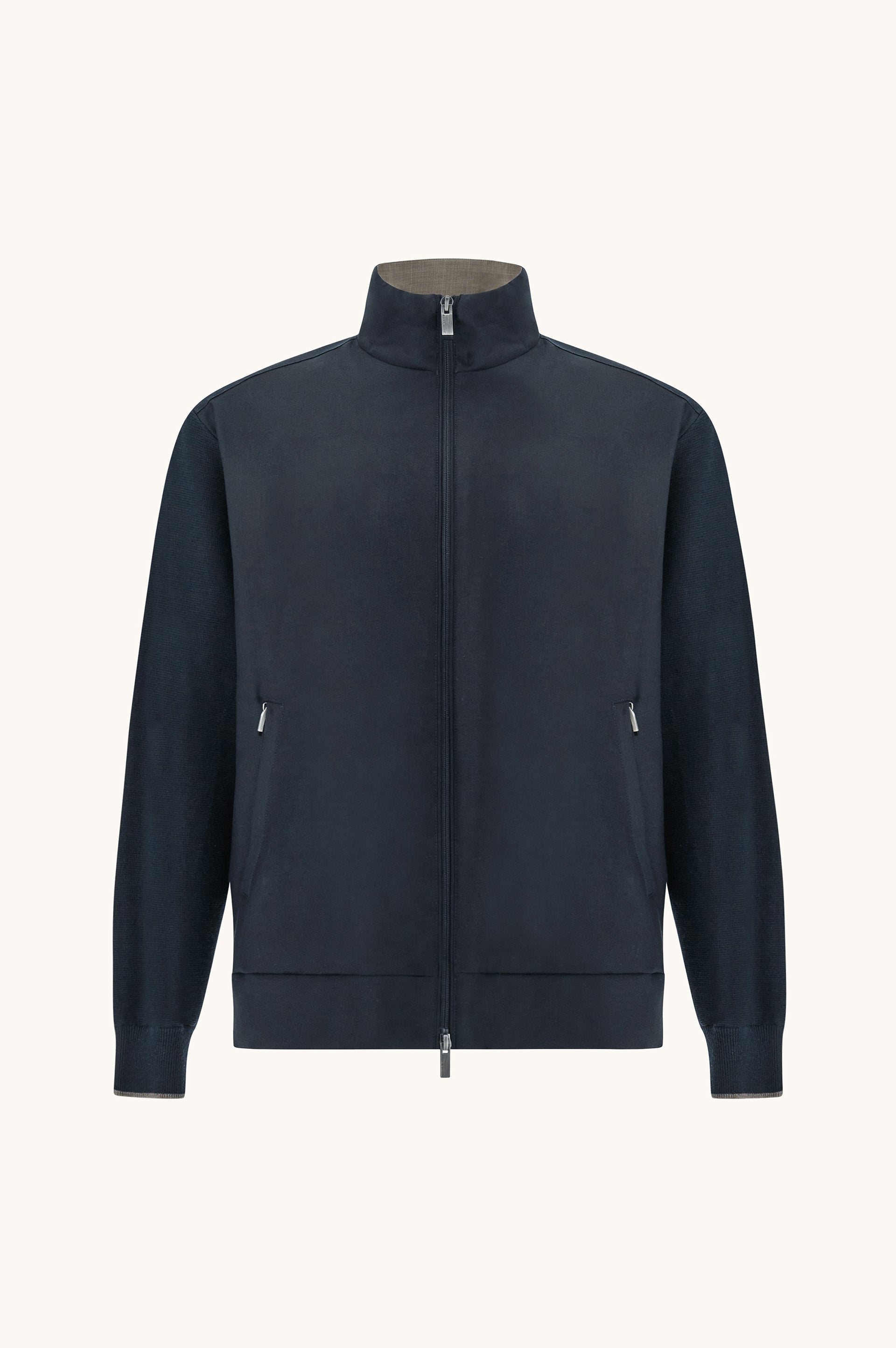 Paul & Shark Hybrid Blouson in wool and silk
