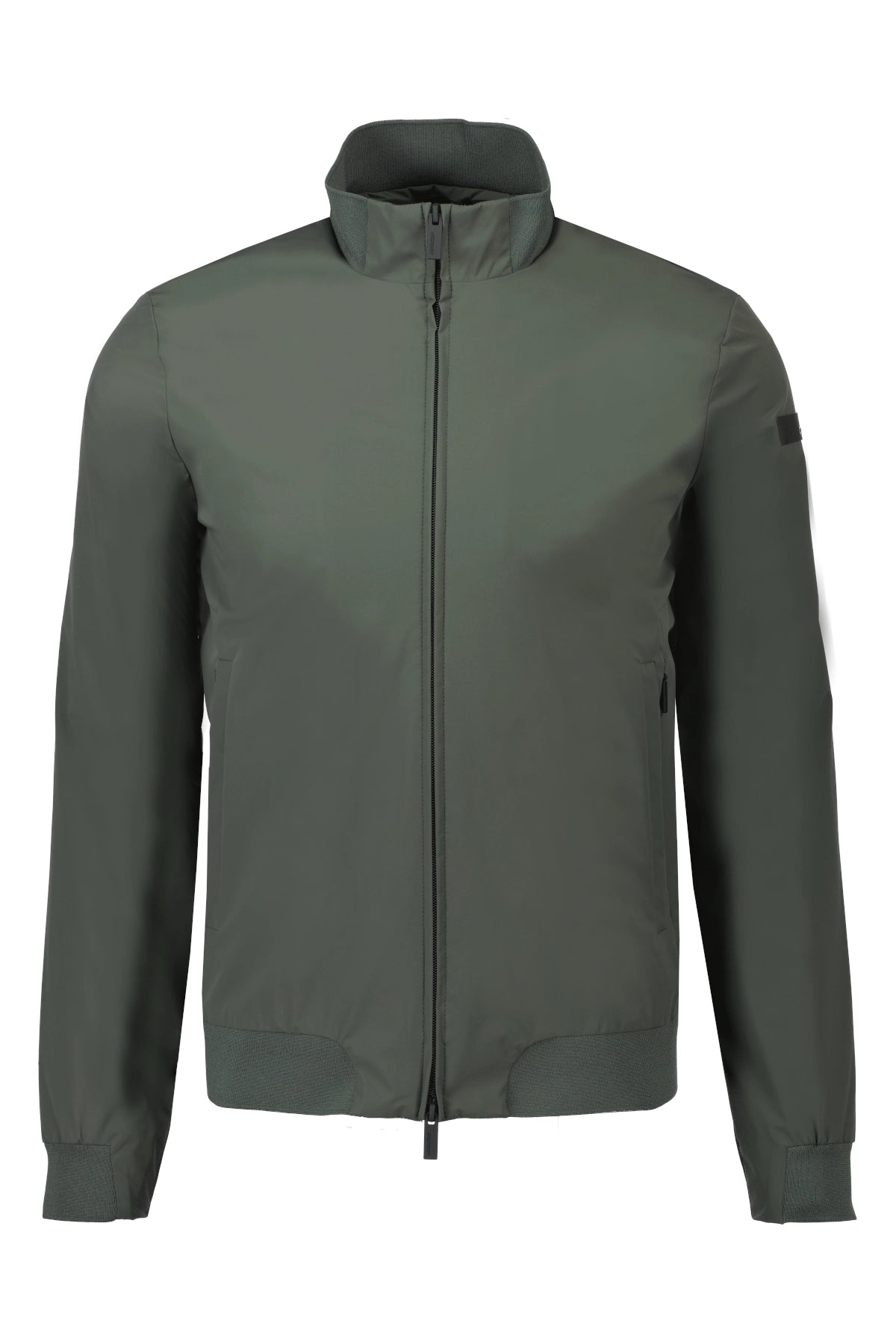 RRD / ROBERTO RICCI DESIGNS full zip fleece vest/jack donkergroen