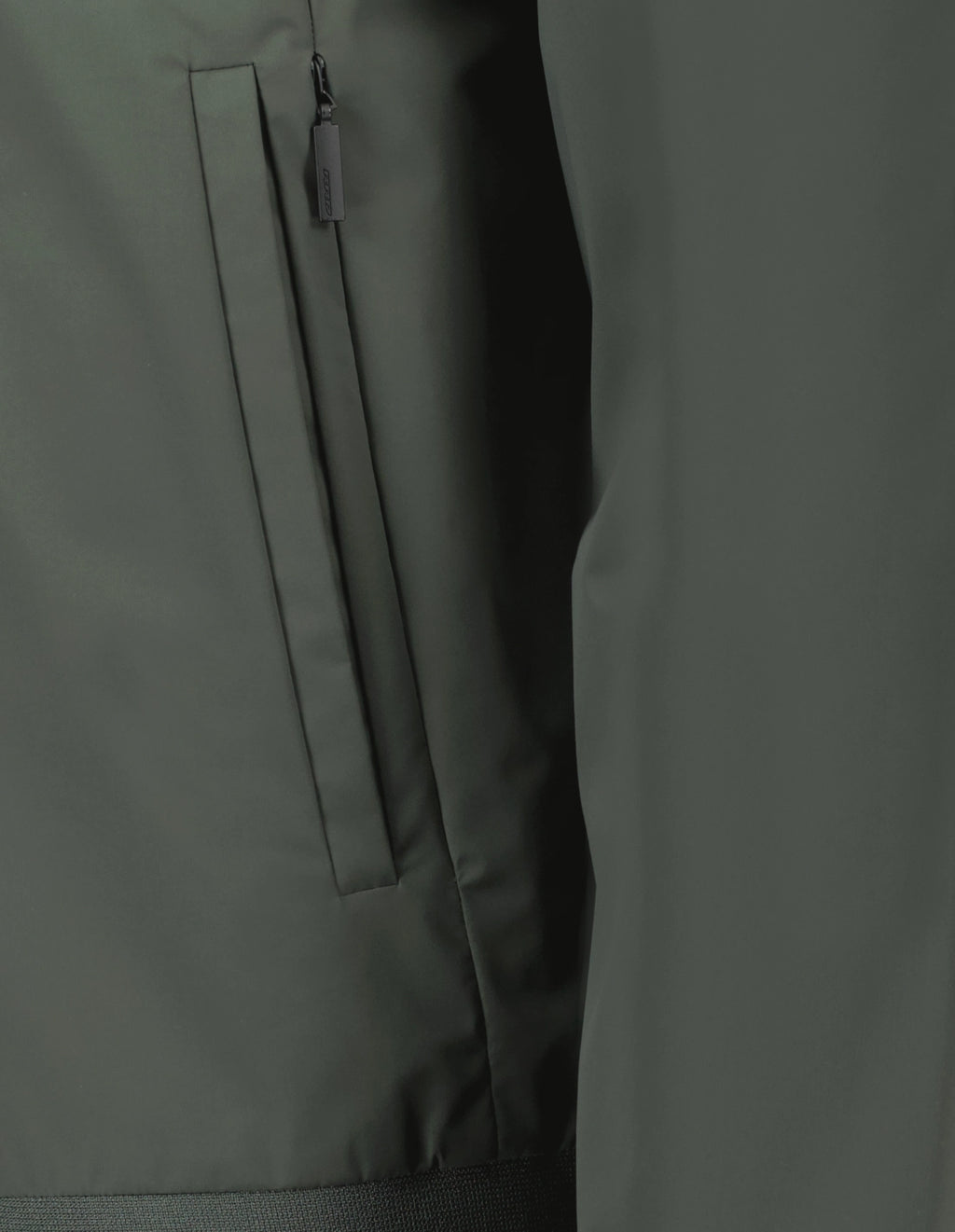 RRD / ROBERTO RICCI DESIGNS full zip fleece vest/jack donkergroen