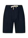Daniele Fiesoli Italia kort-ribbelbroekje/short donkerblauw creme tow