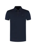 Paul & Shark Polo donkerblauw met logo.
