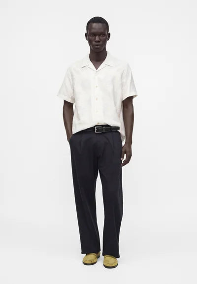 Paul Smith overshirt creme/gebroken wit patroonstof DEZE = ZONDER BLOEMEN!