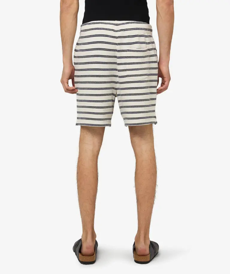 Polo Ralph Lauren Gestreept Pointelle-Jersey Short Wit/blauw