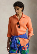 Polo Ralph Lauren Oranje linnen blouse