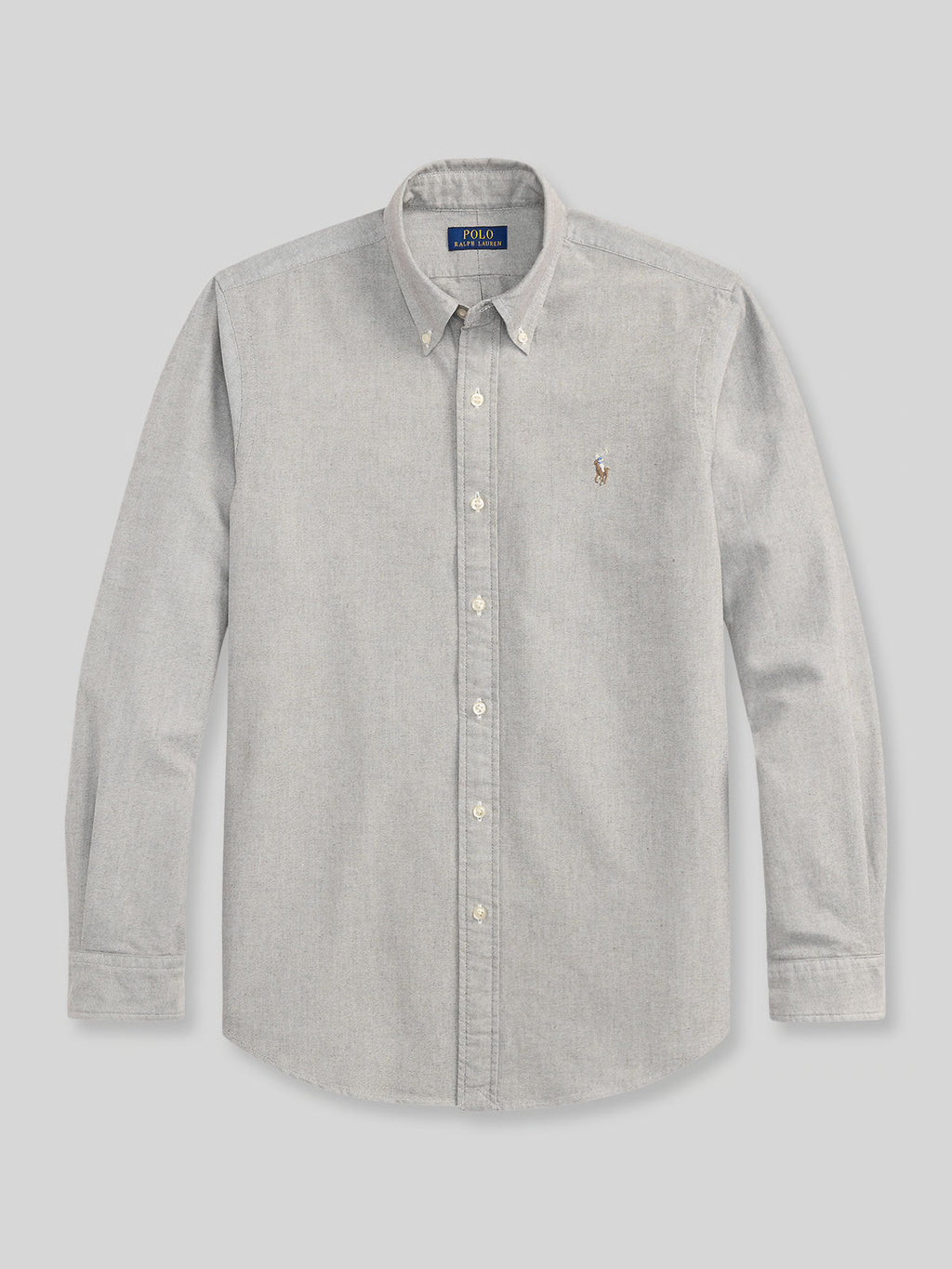 Polo Ralph Lauren overhemd gestreept mint/grijs/wit