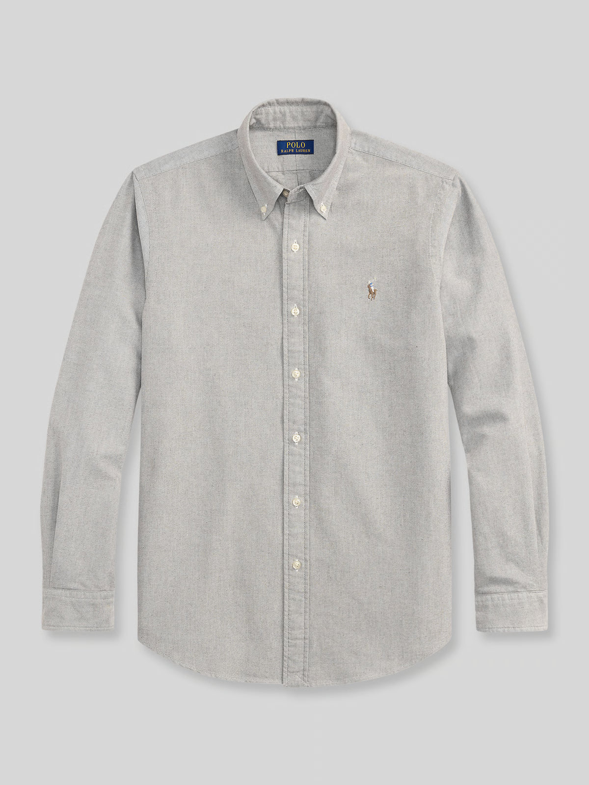 Polo Ralph Lauren overhemd gestreept mint/grijs/wit