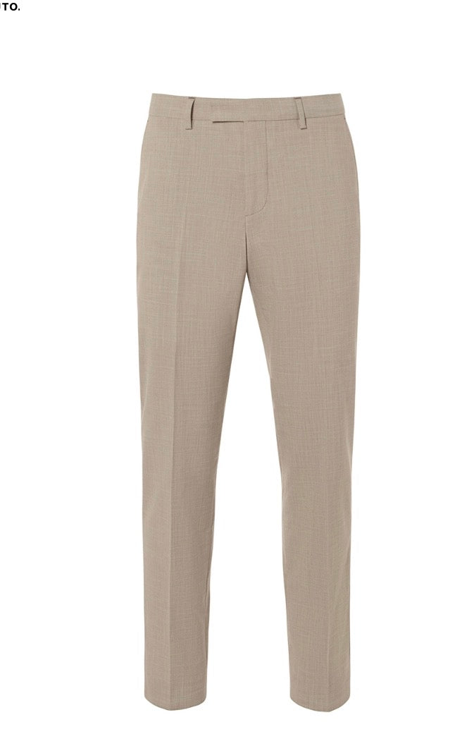Benvenuto pantalon beige sandiago wol stretch
