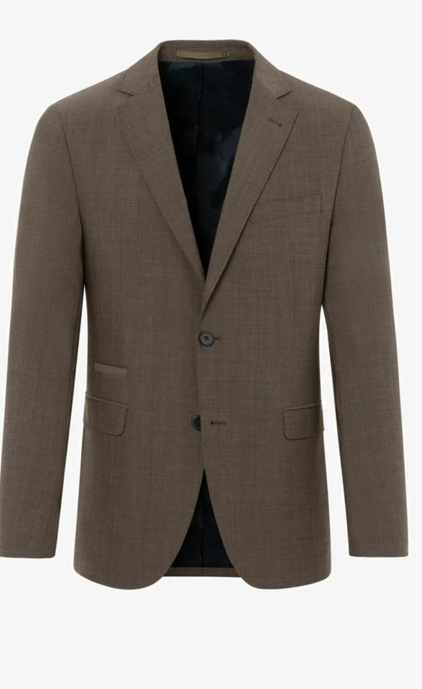 Benvenuto Kolbert salvi taupe wol stretch