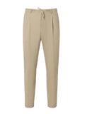 Benvenuto pantalon stretch bandplooi torino