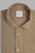 Xacus linnen shirt kaki