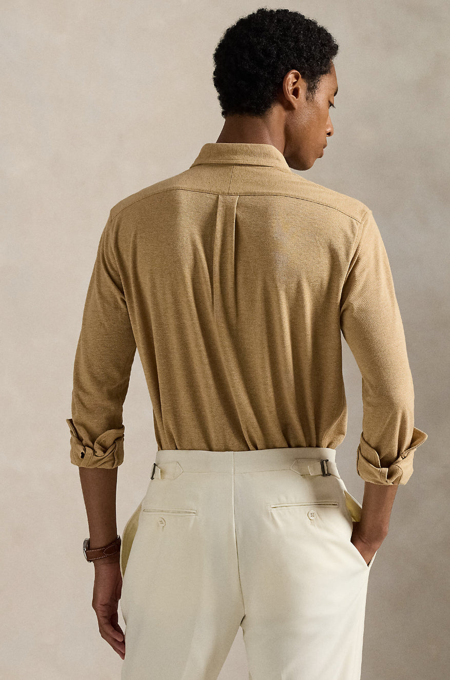 Polo Ralph Lauren polo lange mouw camel m classics