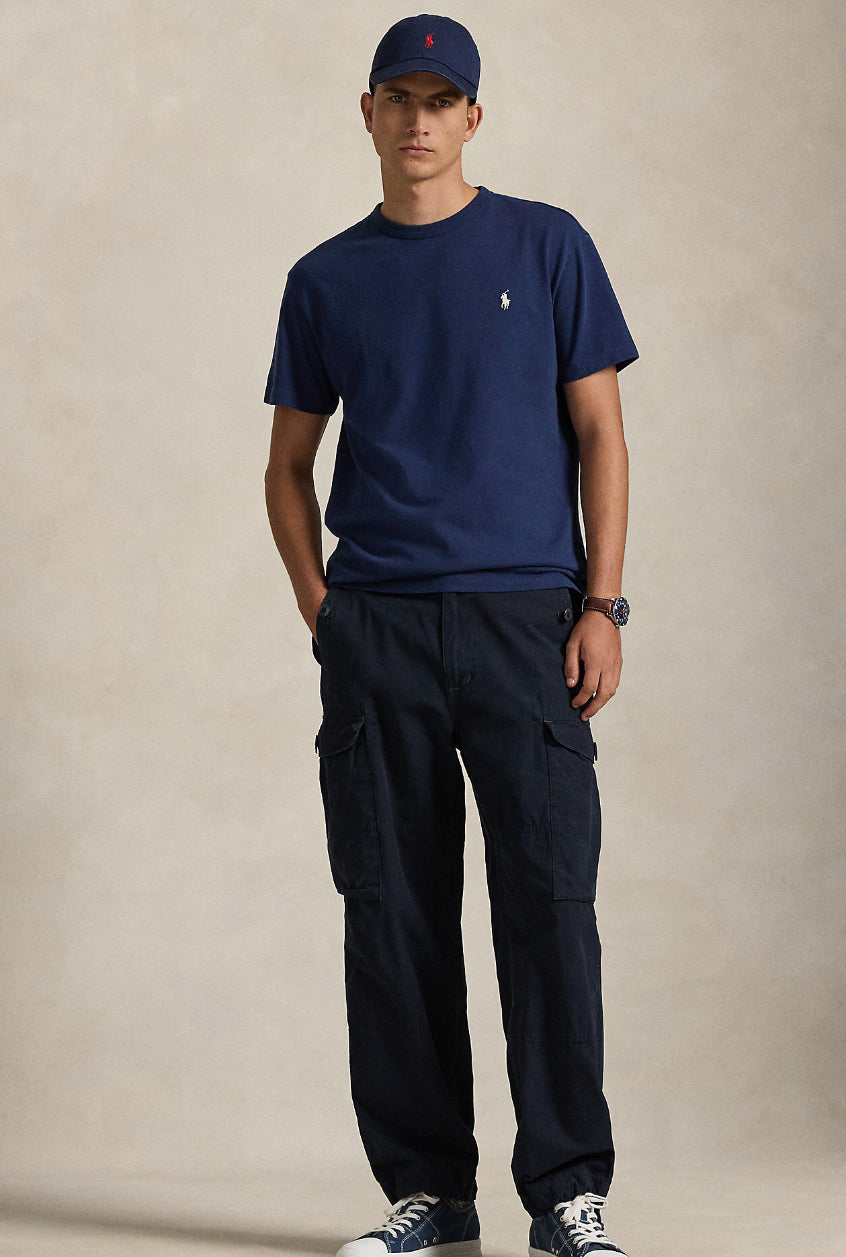 Polo Ralph Lauren T shirt crew Beck ronde hals classic donkerblauw