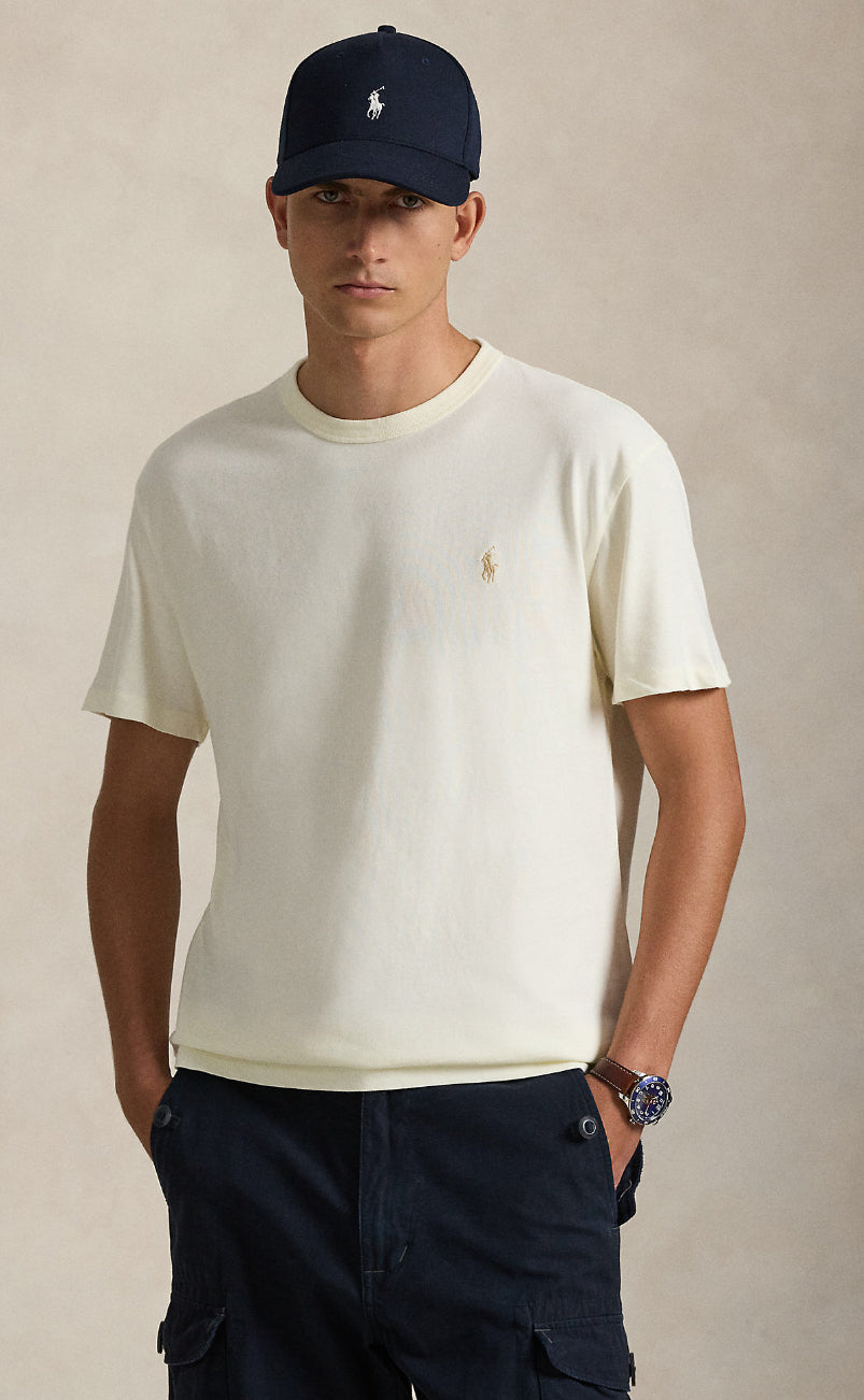 polo Ralph Lauren t shirt Classic fit Cream