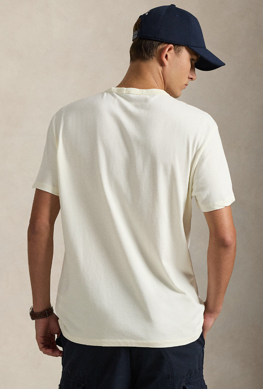 polo Ralph Lauren t shirt Classic fit Cream