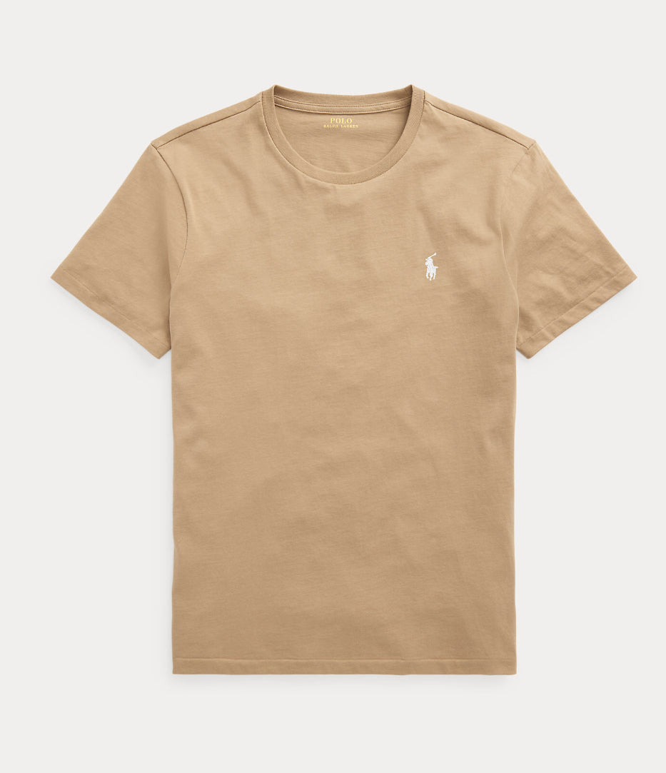 Polo Ralph Lauren T shirt  Custom Slim Fit tan