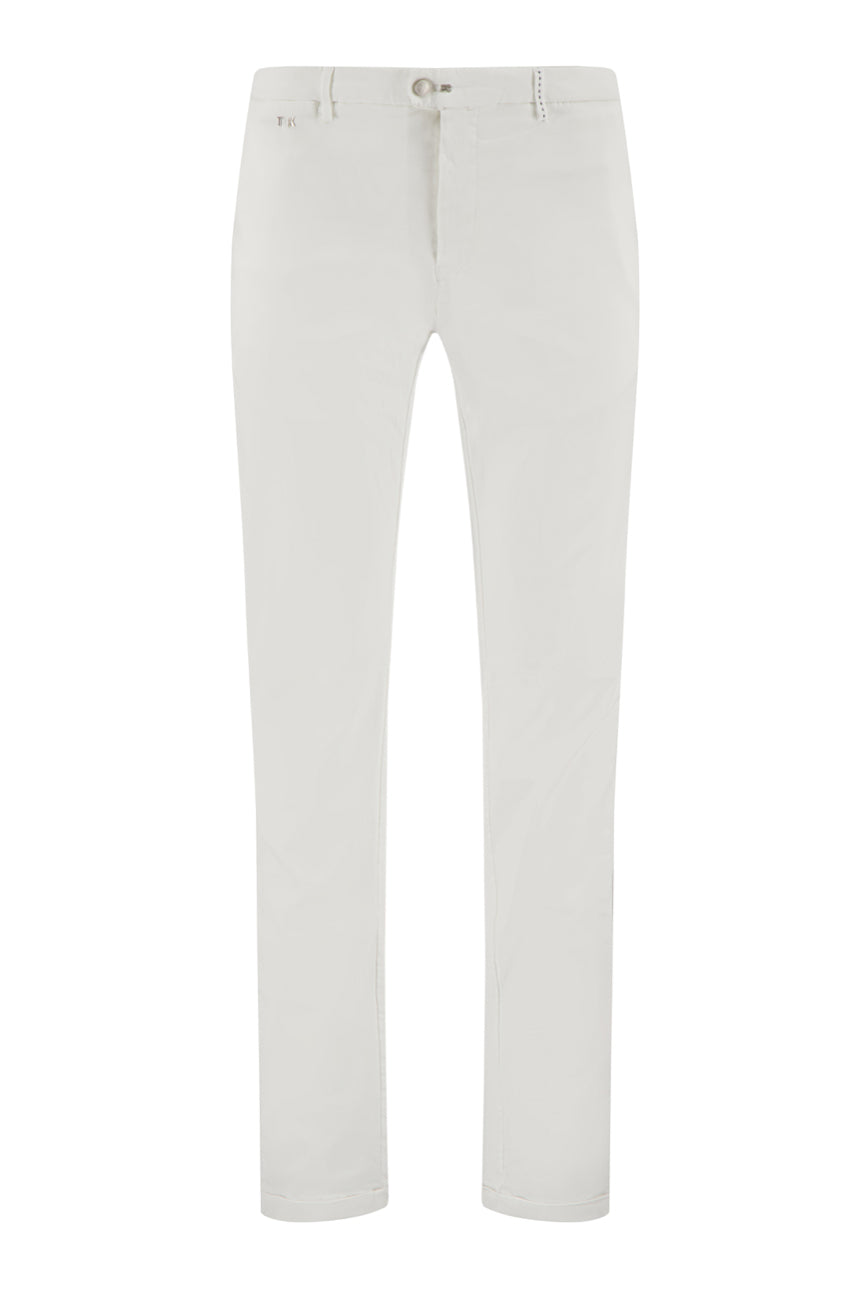 Tramarossa lange broek/chino wit/white