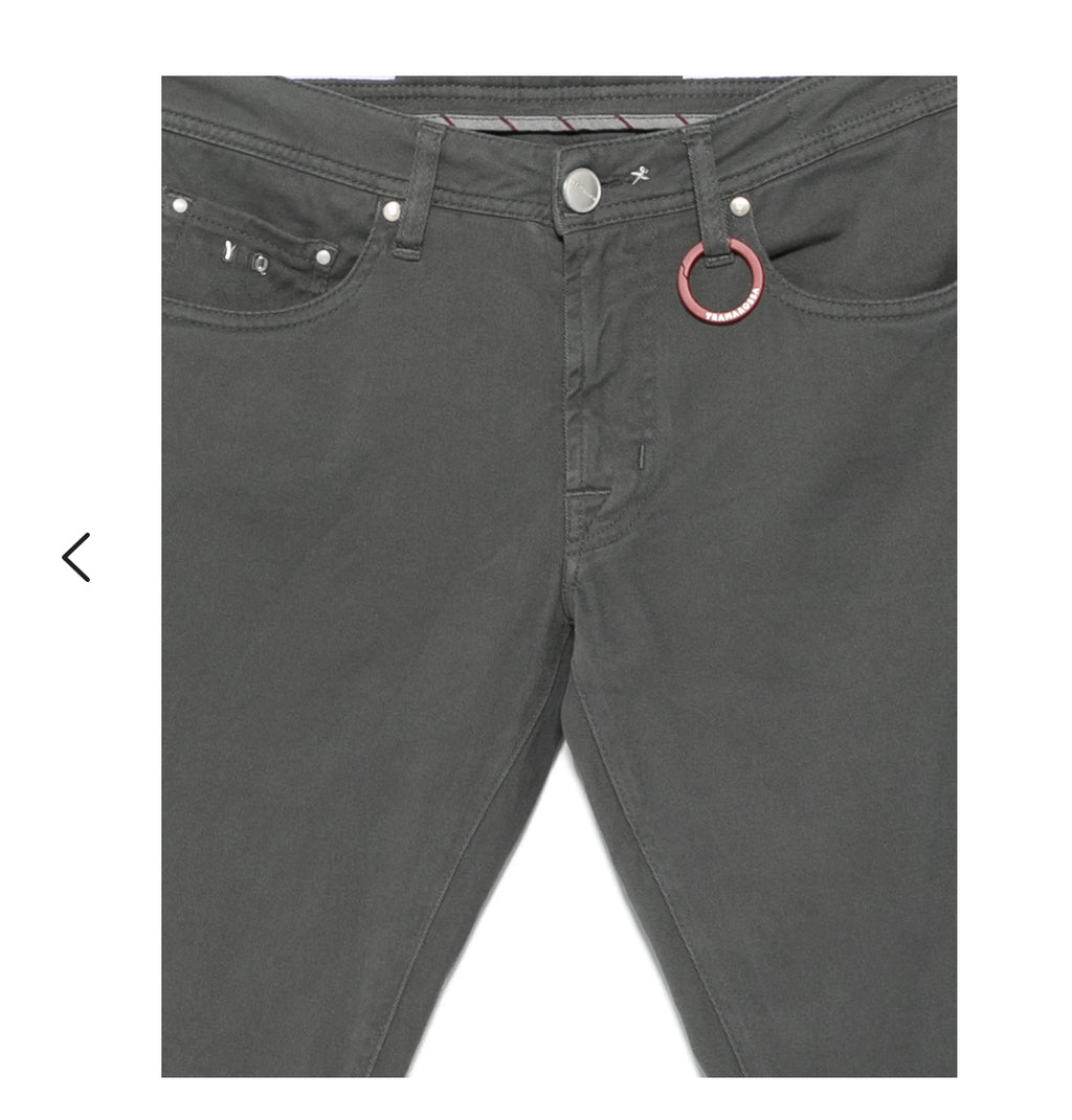 Tramarossa langebroek/5pocket (michelangelo )antraciet /carbon