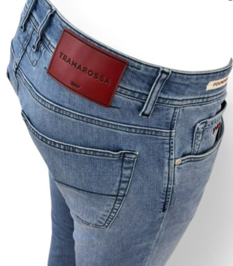 Tramarossa langebroek/jeans bleach used