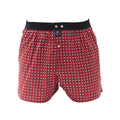 Mc Alson Losse boxershorts rood met patroon