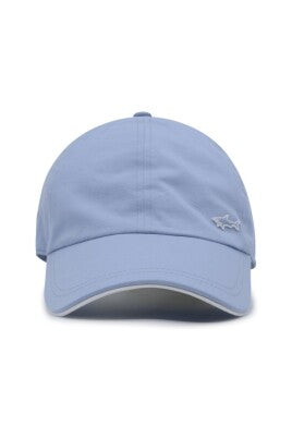 Paul & Shark pet lichtblauw met haai logo