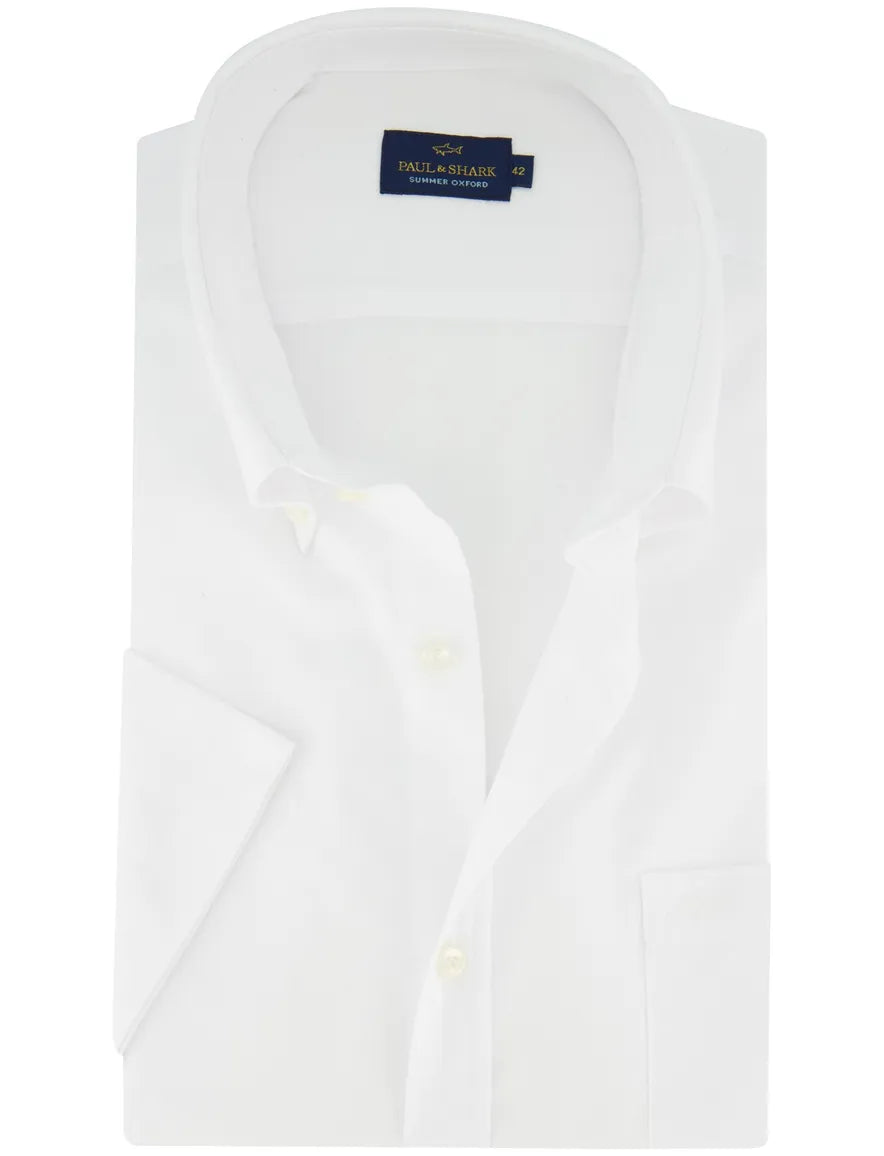 Paul & Shark witte blouse soft material