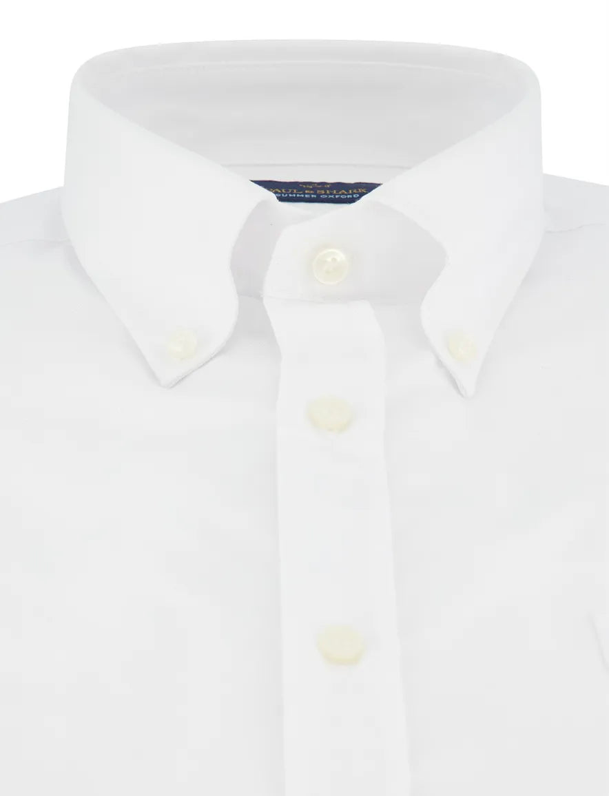 Paul & Shark witte blouse soft material