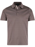 Paul & Shark polo met knopen soft material aqua toch beige/taupe