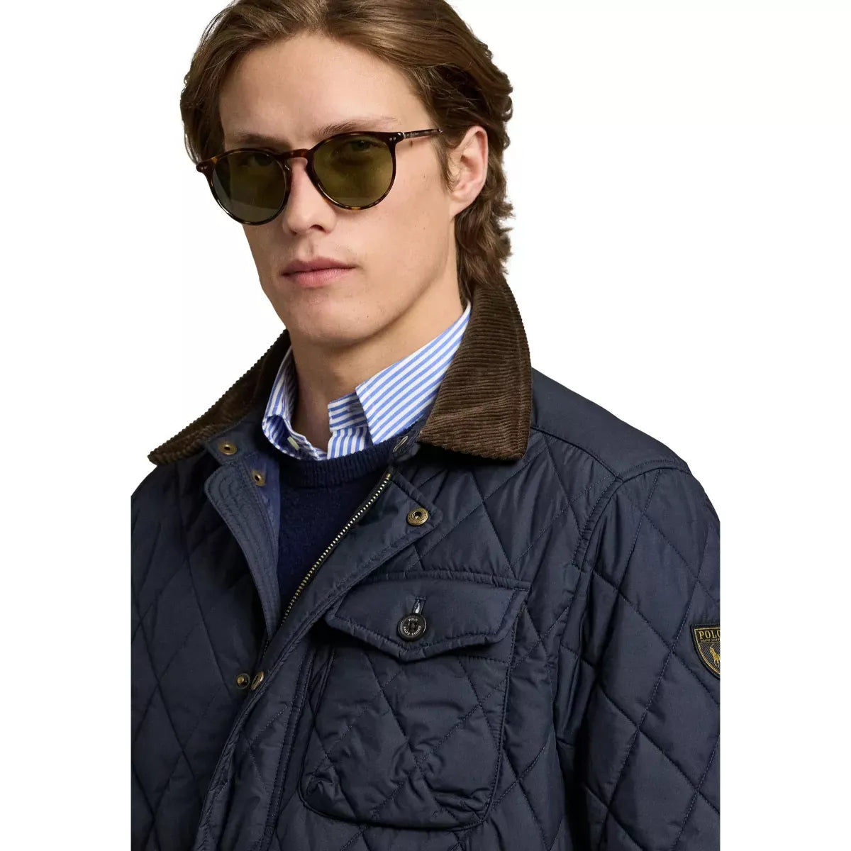 Polo Ralph Lauren The Beaton Quilted Jacket Donkerblauw