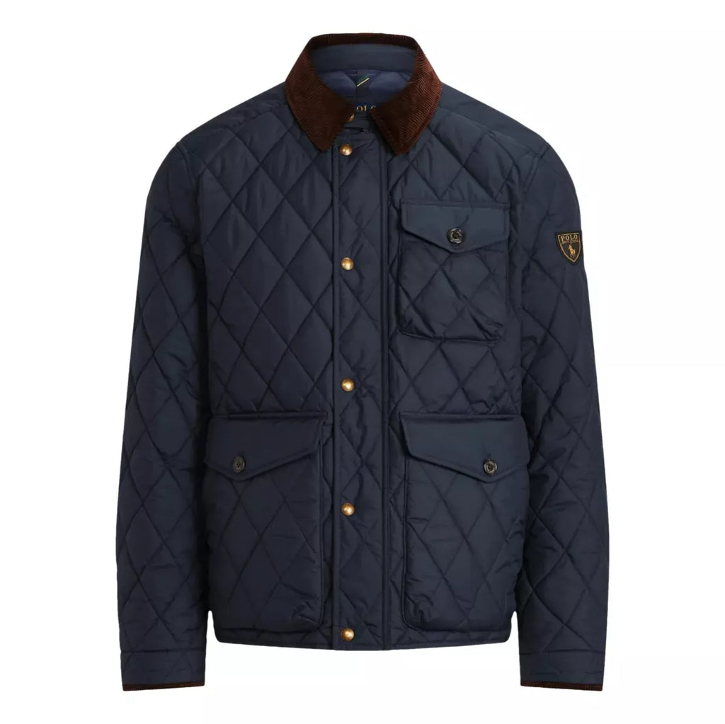 Polo Ralph Lauren The Beaton Quilted Jacket Donkerblauw
