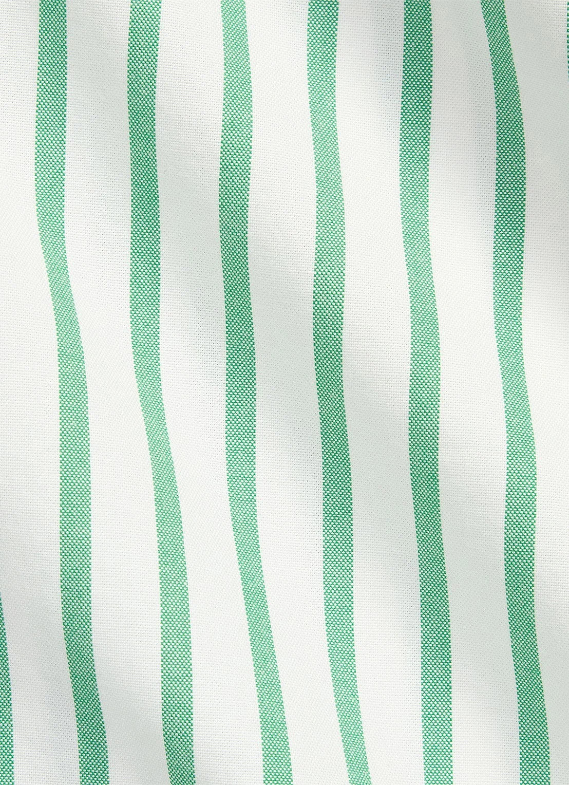 Polo Ralph Lauren Custom fit Oxford overhemd met streepprint Groen/wit