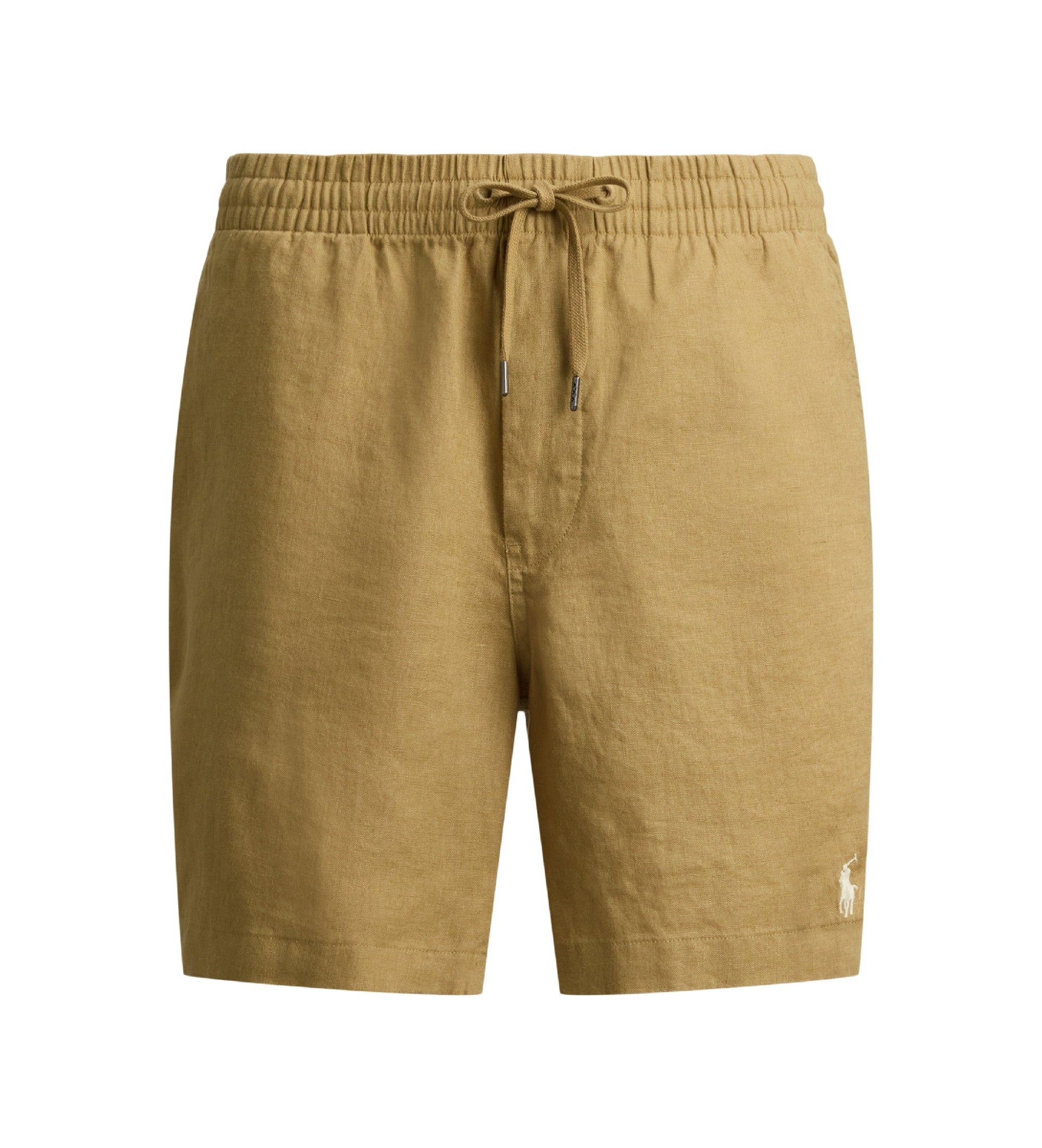 Polo Ralph Lauren Linnen Korte Broek cappuccino/bruin