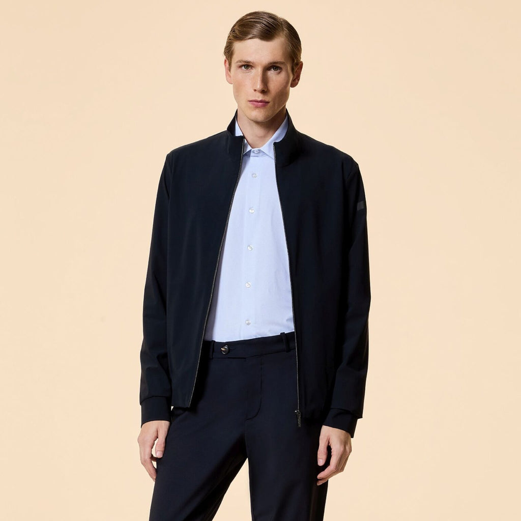 RRD / ROBERTO RICCI DESIGNS full zip fleece vest/jack donkerblauw/navy