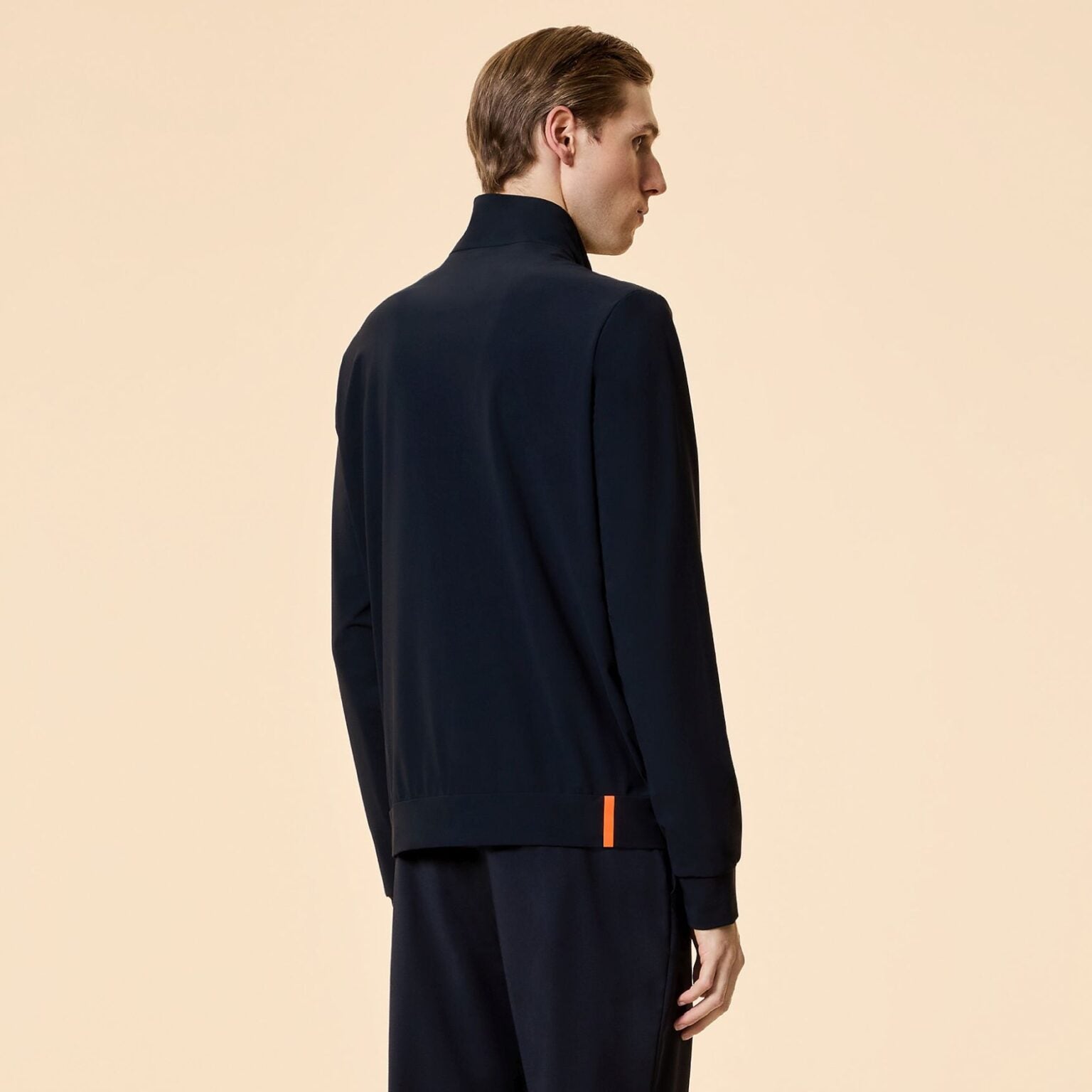 RRD / ROBERTO RICCI DESIGNS full zip fleece vest/jack donkerblauw/navy