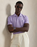 Polo ralph Lauren Custom slim fit stretch mesh Polo-shirt  purple